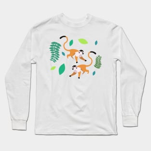 Tití monkey or squirrel monkey Long Sleeve T-Shirt